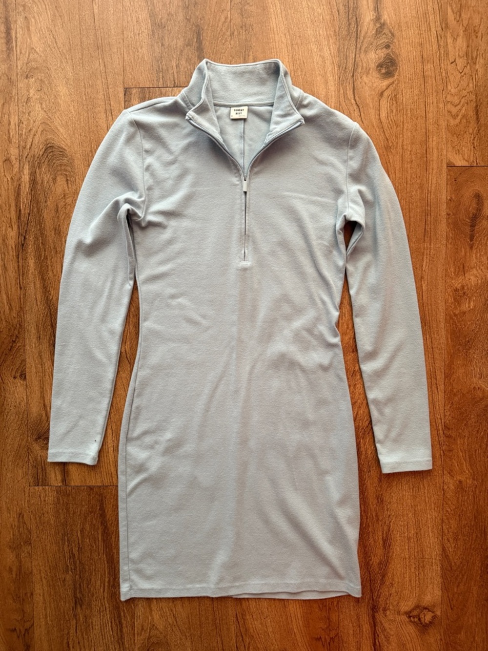 Aritzia Sunday Best Half Zip Dress